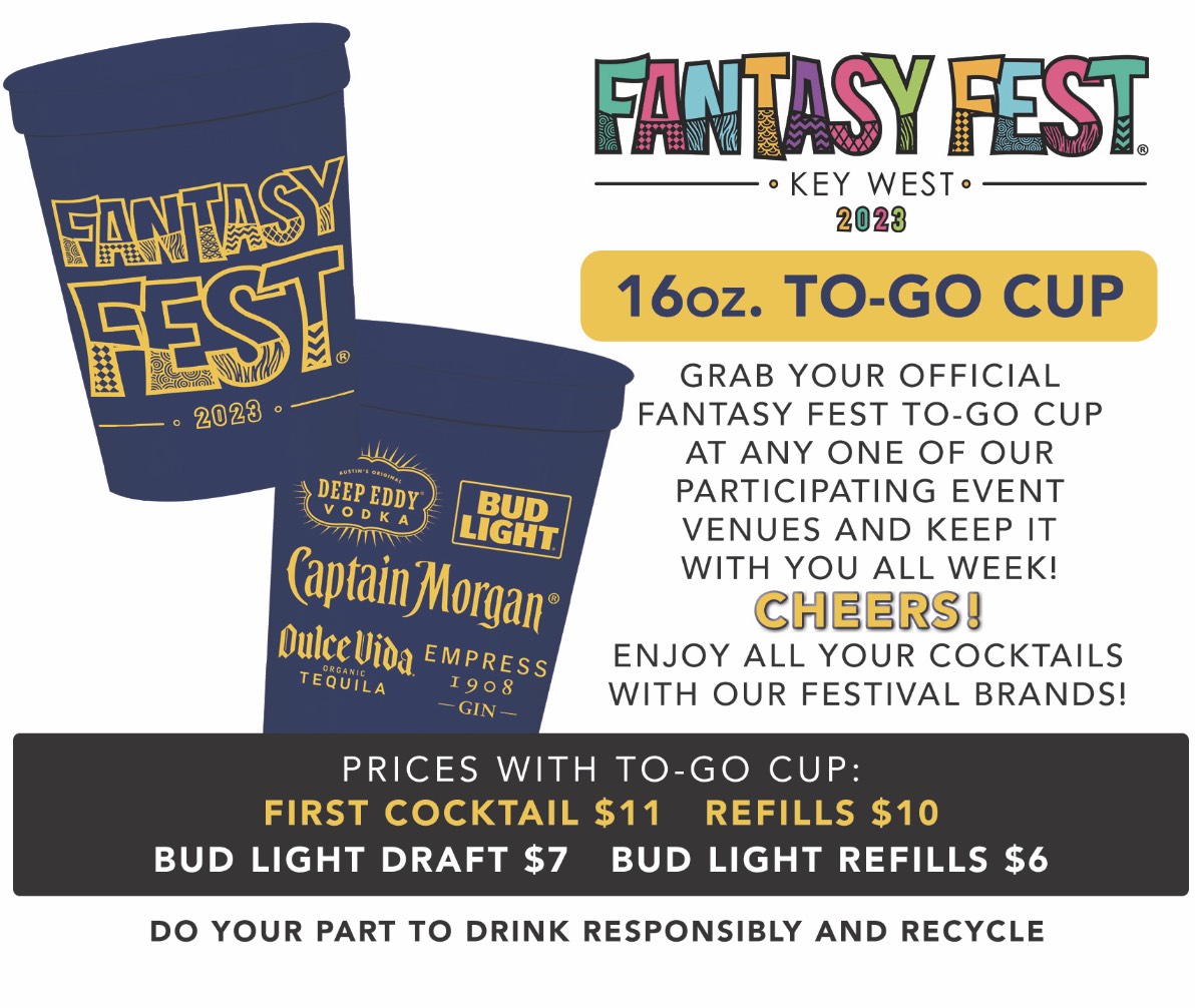 Fantasy Fest 16oz. To-Go Cup