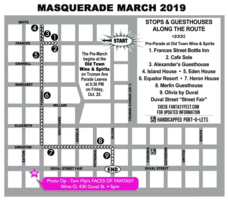 Masquerade March Map